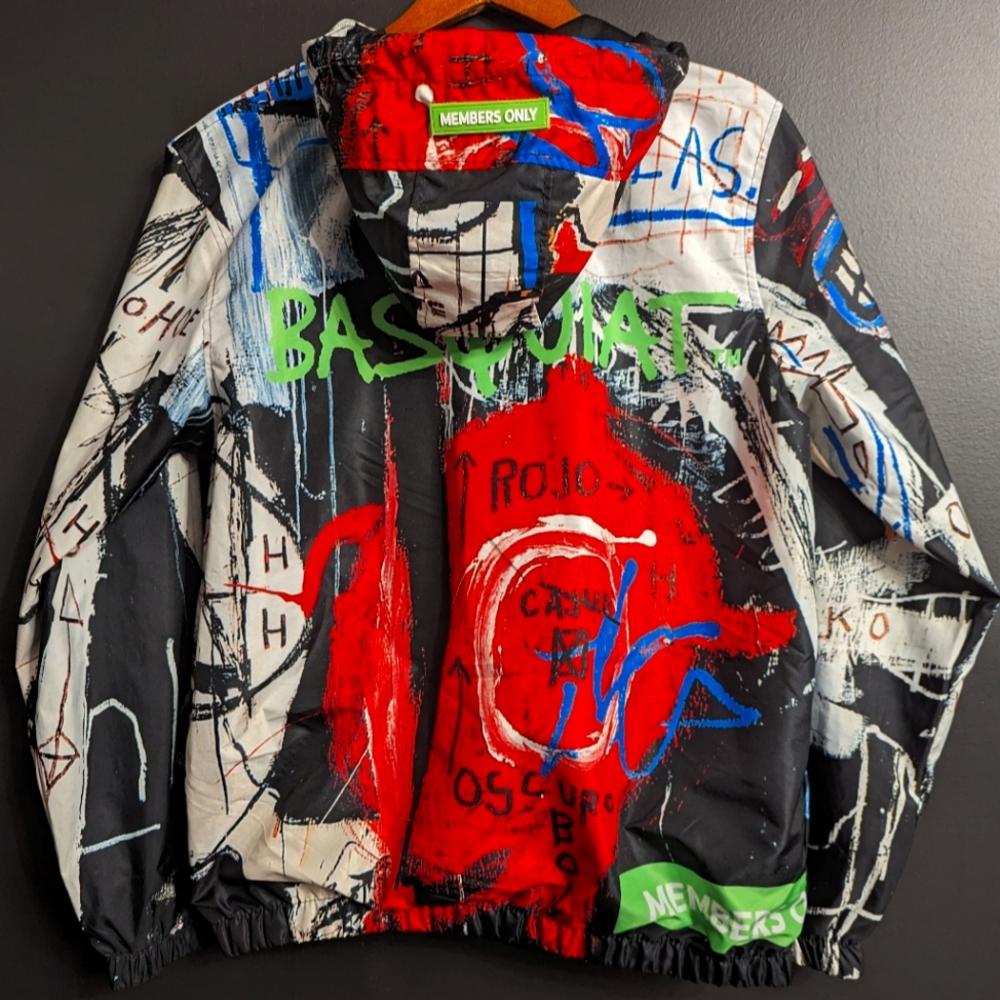 Members Only Basquiat Windbreaker Jacket
